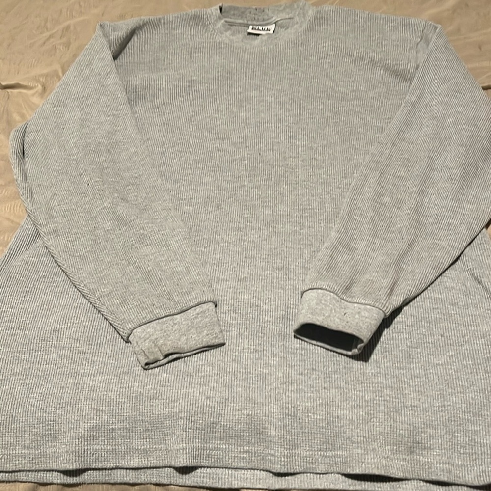 Pro club XL light grey sweater/ thermal